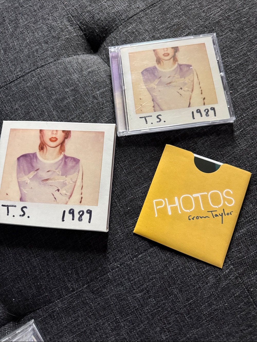 Taylor Swift 1989 CD with Polaroid Pictures